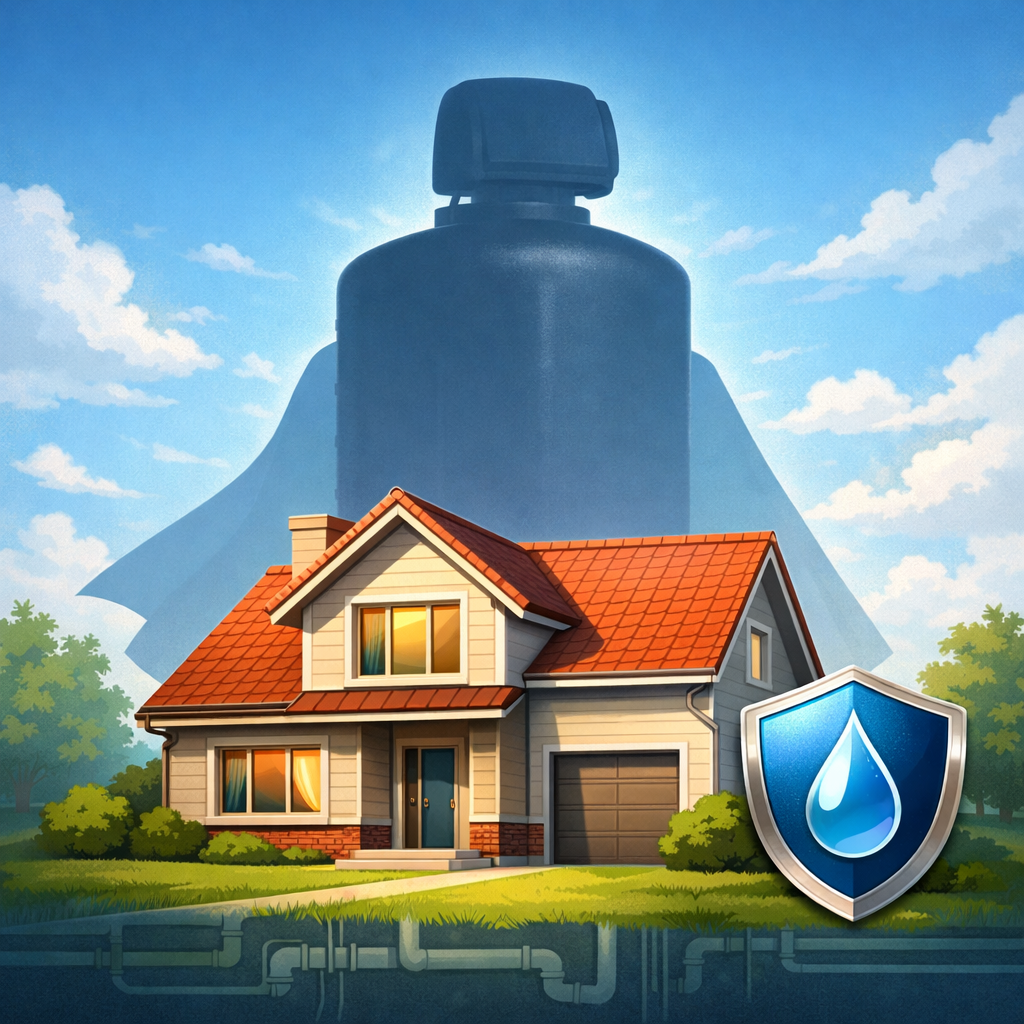 omekšivač vode - heroj i spasitelj svakog doma i kućanstva