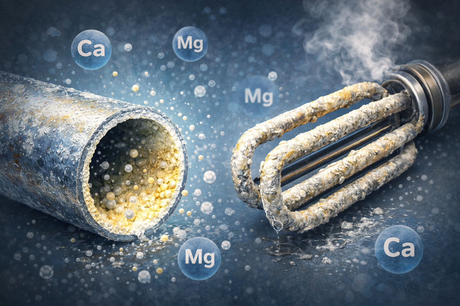 kamenac, tvrda voda, magnezij i klacij
