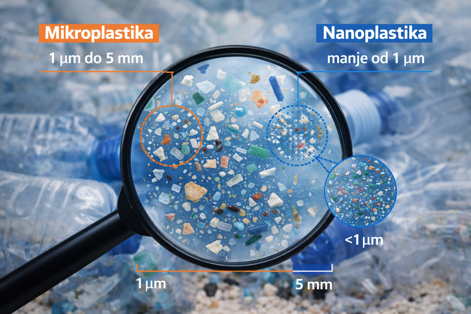 Što su mikroplastika i nanoplastika?