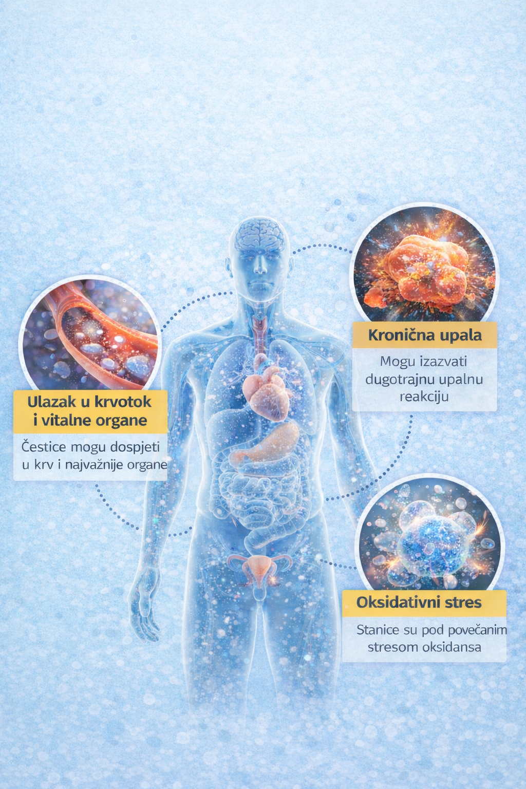 utjecaj mikroplastike na tijelo
