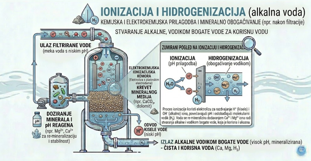najbolji filter za vodu, filtracija vode, čista voda, hidrogenizacija, ionizacija, alkalna voda, wellness voda