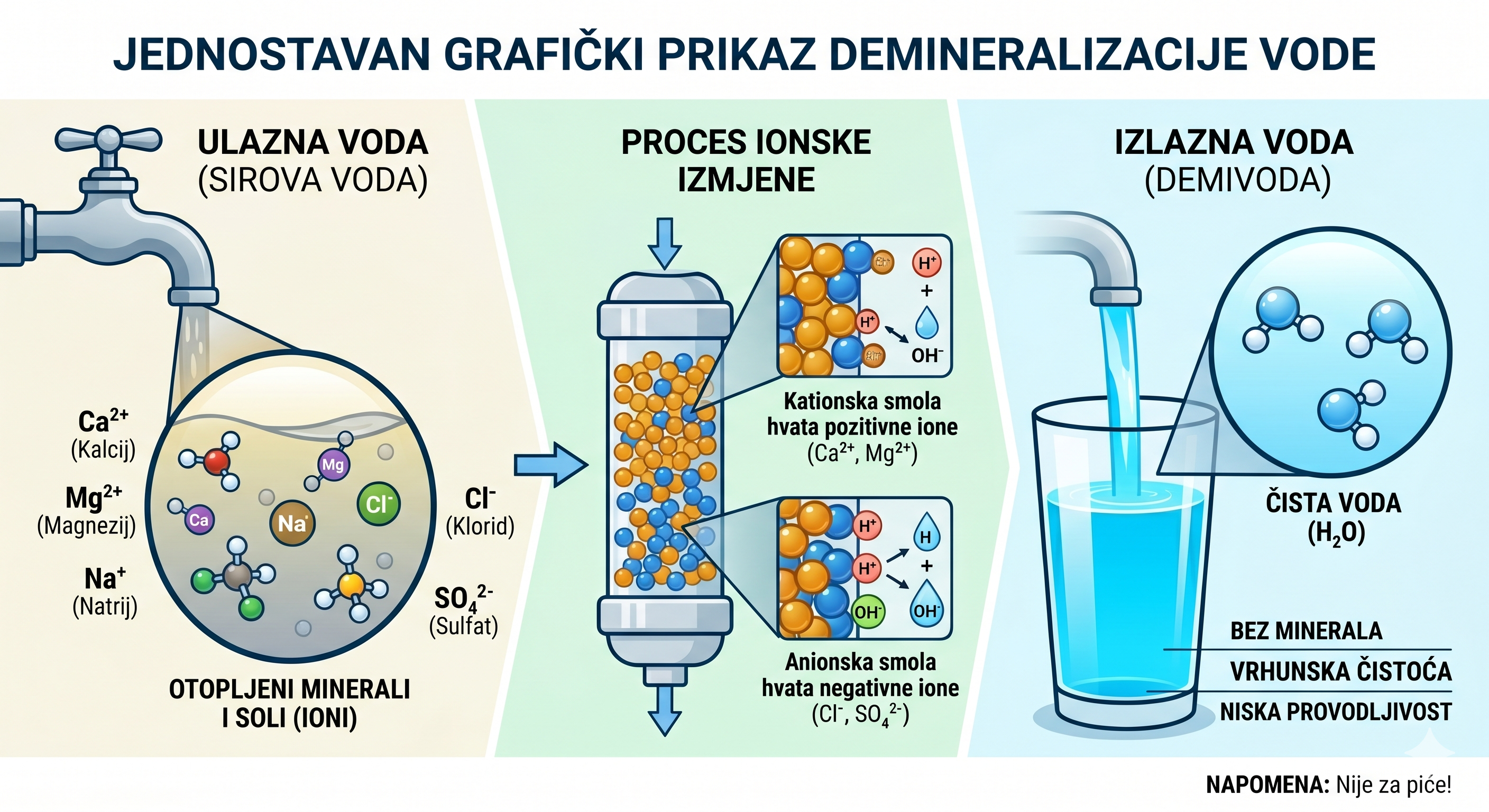najbolji filter za vodu, filtracija vode, čista voda, demineralizacija