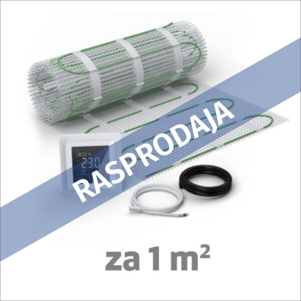 El. podno grijanje (mrežica) 1m2/150W I-Warm