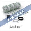 El. podno grijanje (mrežica) 2m2/300W I-Warm
