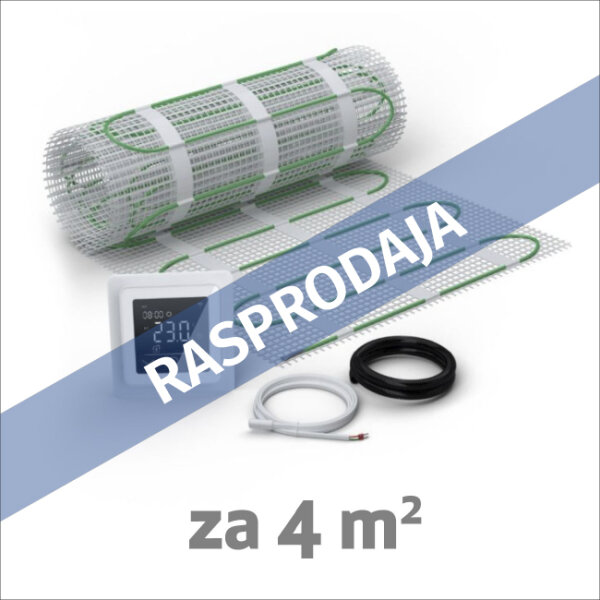 El. podno grijanje (mrežica) 4m2/600W I-Warm