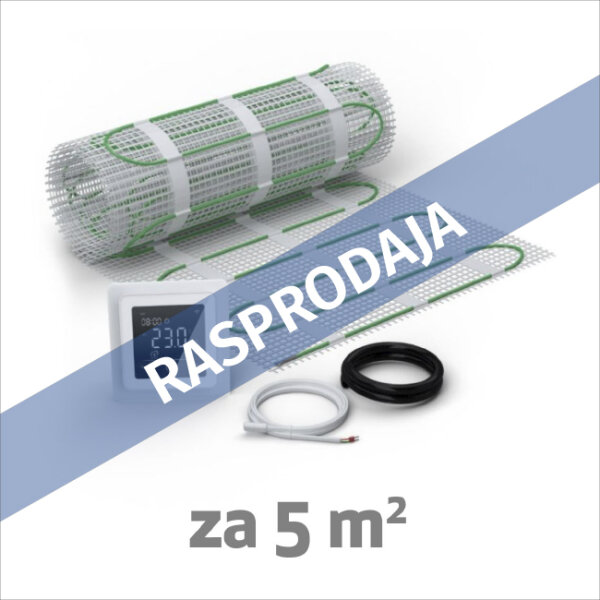 El. podno grijanje (mrežica) 5m2/750W I-Warm