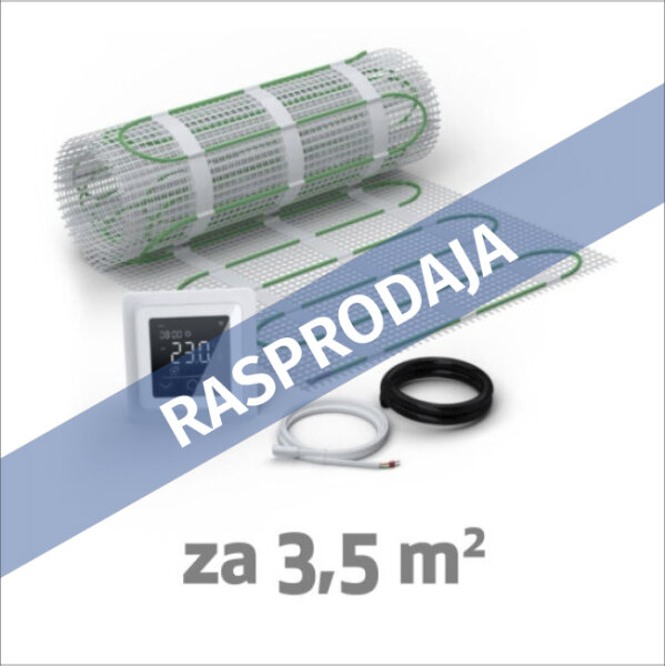 El. podno grijanje (mrežica) 3,5m2/525W I-Warm
