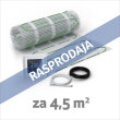 El. podno grijanje (mrežica) 4,5m2/675W I-Warm