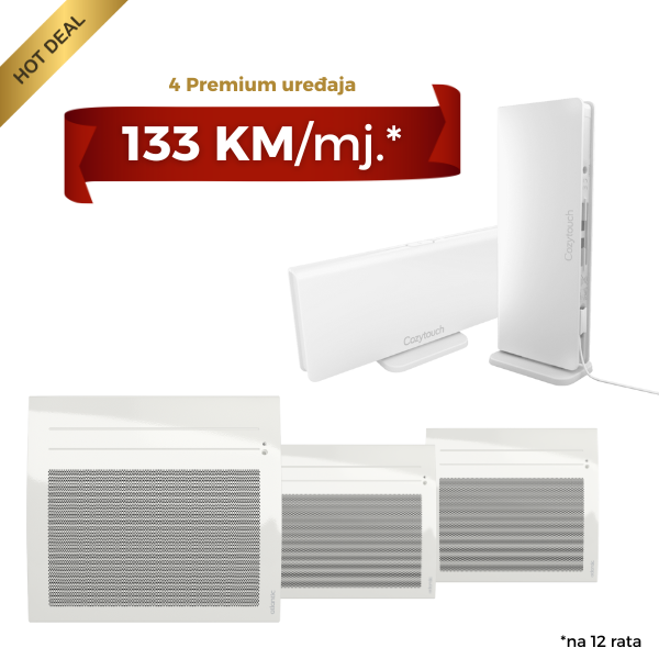 Premium centralno grijanje - Jednosoban stan (40-60 m2)