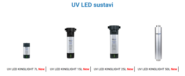UV LED lampe Kinglight