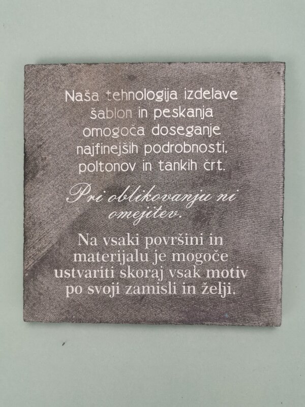 Graviranje na kamen